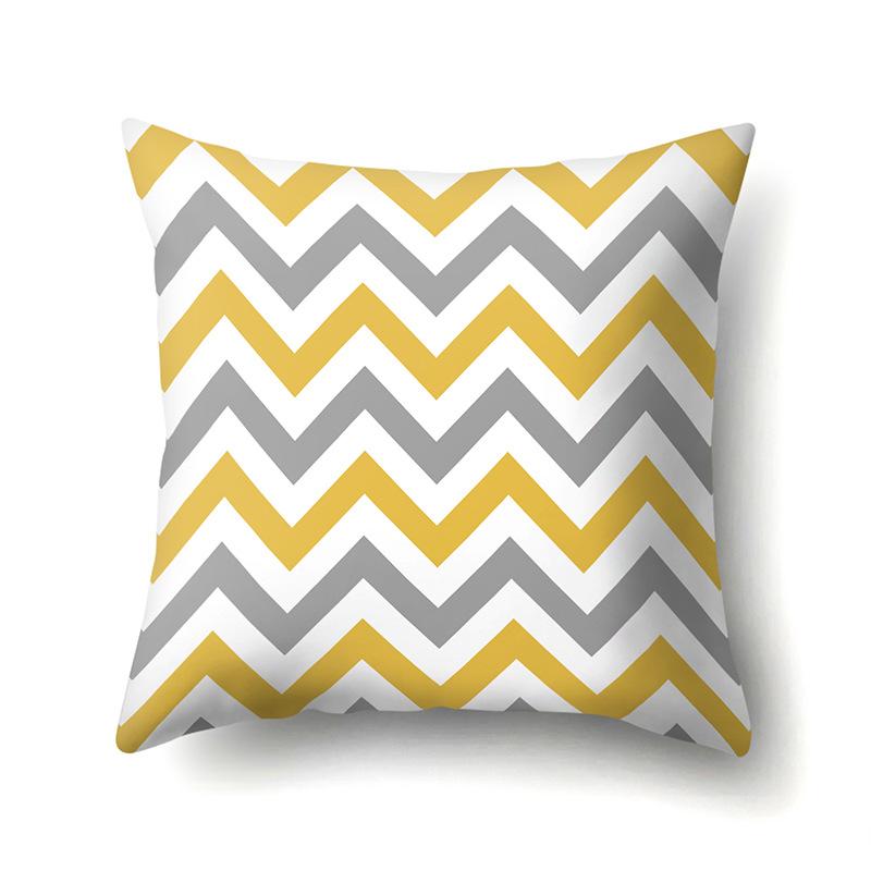 Polyester Pillowcase Automobile Decoration Home Printed Pillowcase