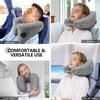 Comfortable Neck Pillow H-shaped Neck Cushion Portable Inflatable Travel Pillow  Outdoor