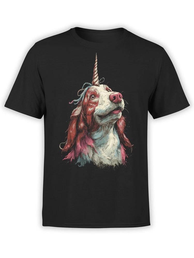 Fantucci Barkicorn TShirt Whimsical Dog Unicorn Tee For Fantasy Love Unisex S