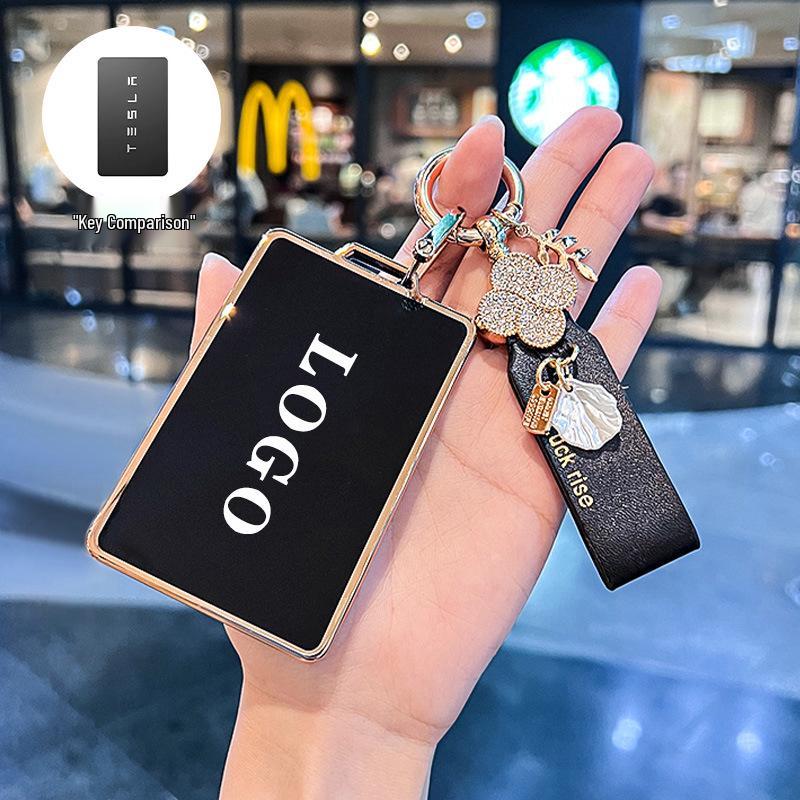 Suitable for Tesla Model Y Key Card Case, Model 3 Card Holder, and Model X 3rd Edition Car Shell Buckle.