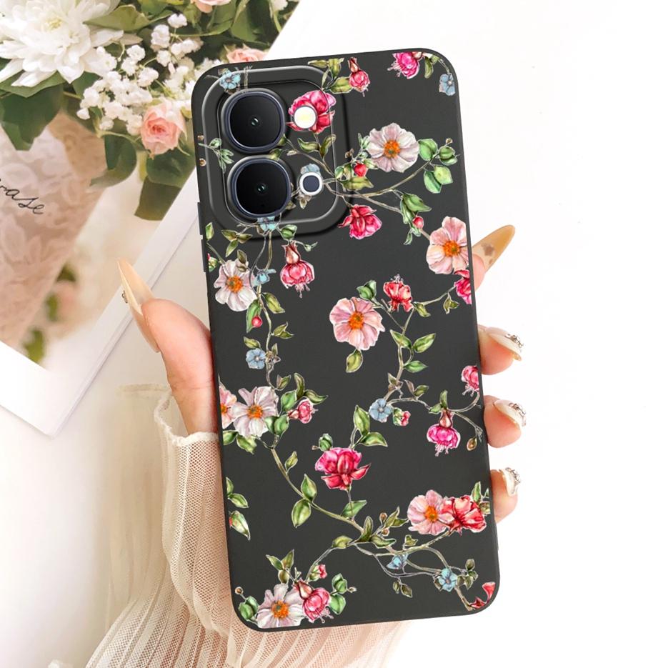 For Vivo Y31d 4G Case V2543 Stylish Girls Butterfly Painted Cover Soft TPU Phone Case For Vivo Y51 Pro 5G V2544 Vivo Y500i Shell