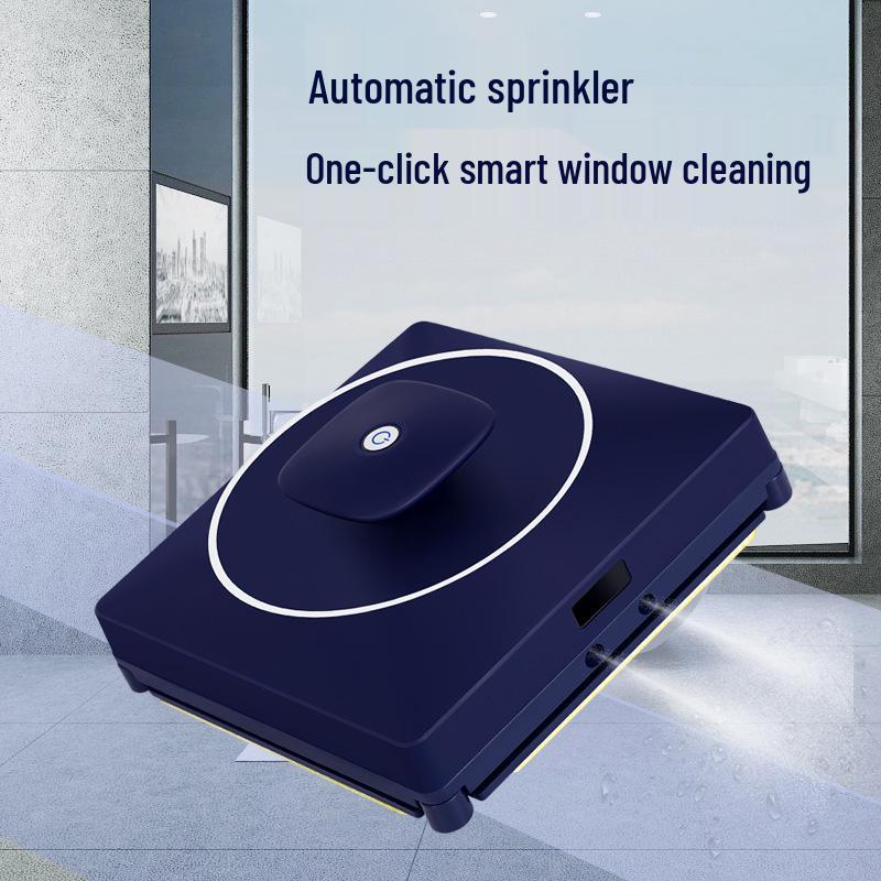 2026 Ultra-Thin Electric Window Cleaner with Double Water Spray & Remote Control Australian Standard