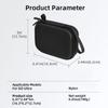 Durability Nylon Protective Case For Go Ultra Cameras Shockproof Lightweight Design With Organized Storage Compartments