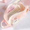 Desktop Storage Y2k Dots Cat Pencil Case Large Capacity Cloth Stationery Bag  School Supplies