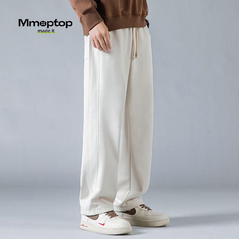 MMOPTOP Men's Loose Straight Leg Casual Pants CJ01