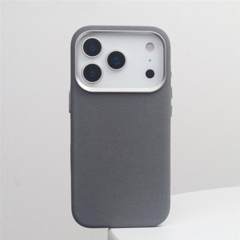 Original Technology Woven Fabric for Magsafe Case for IPhone 17 16 Pro Max 17Pro Active Touch Camera Button Magnetic Back Cover