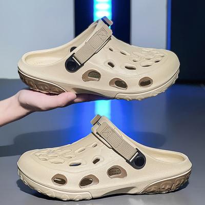 Übergröße 40-45 Sommer Herren Hausschuhe Neue EVA Weichsohlen-Sandalen Indoor Outdoor Garten Clogs Walking Strandschuhe Herrenschuhe