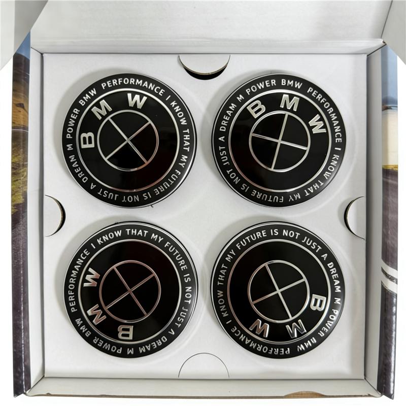 

4pcs For BMW G12 G30 G31 G32 G08 G05 F46 F49 F39 F90 floating wheel hub cover 1/3/4/5/6/7Series modified wheel hub center cover 4pcs 56mm