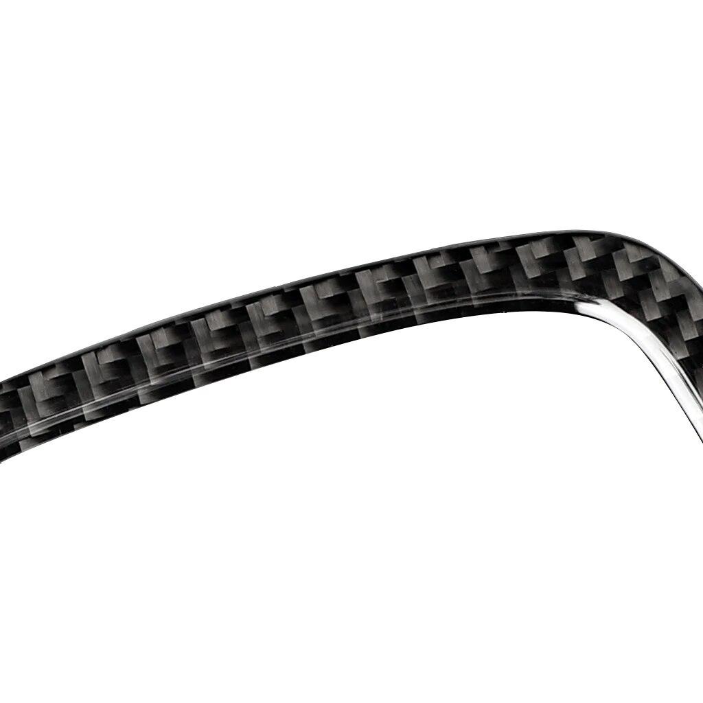 Buton comutator faruri auto din carbon Autocolant ornament pentru capac pentru BMW G01 2018- G02 - X3 Seria X4 Accesorii auto