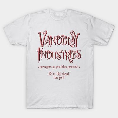 Koszulka damska Vandelay Industries lateksowa 1 Harajuku drukuj Kawaii Tshirt letnia koszulka damska z krótkim rękawem Top Tee