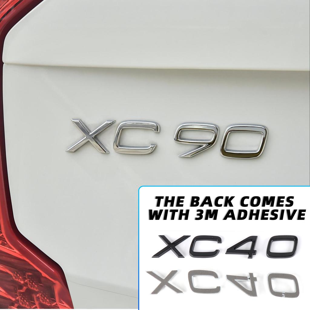 3D Car Styling Badge Car Trunk Sticker Decal Center Cover For VOLVO RDESIGN AWD R XC40 XC60 XC90 S40 XC70 S60 S90 T6 V40 V90 V60