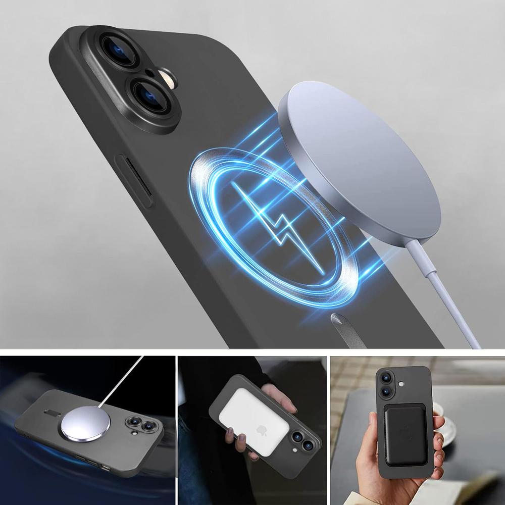 iPhone 16 Case, ColorMag, for MagSafe, Gray