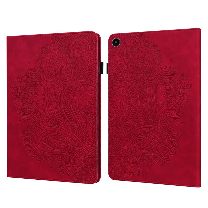 Tablet Case For Huawei MatePad SE 10.4 2022 Cover 3D Imprinted Tree Leather Silicon Stand For MatePad SE AGS5-L09 W09 10.4" Tablet Cover