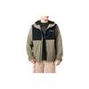 Columbia Color Block Spliced Hooded Casual Jacket Men jackets Green XE3394-397