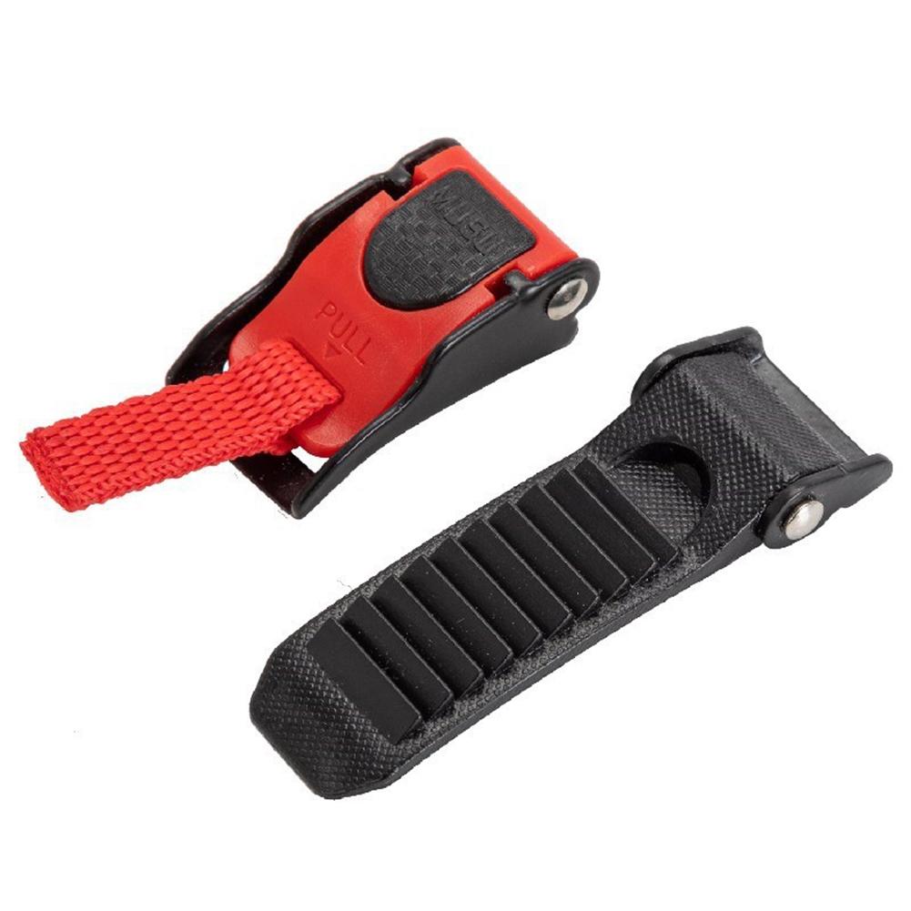Fastener Motorcycle Helmet Buckle ABS Easy To Install