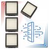 Filters Brushes For Irobot Roomba Combo J7/J7+/J9/J9+ | 8 Pcs.
