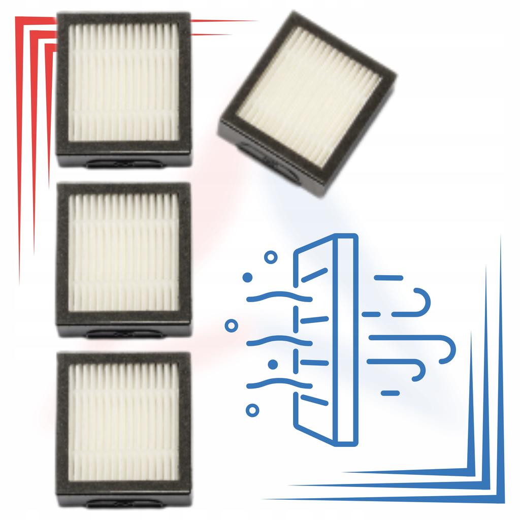 Filters Brushes For Irobot Roomba Combo J7/J7+/J9/J9+ | 8 Pcs.