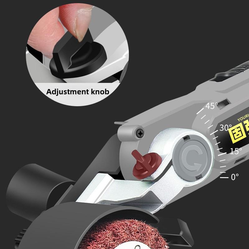 Electric Sanding Machine Handheld Lithium Battery Polisher Metalworking Brushing Polishing Grinder Portable Powerful Tools