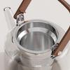 DESLON 650ml High Borosilicate Glass Multifunctional Tea Kettle