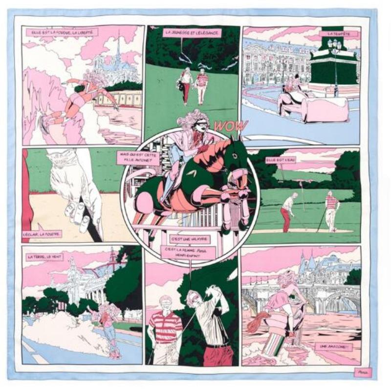 

90CM Manual Hand Rolled Twill Silk Scarf Women Sport Club Print Square Scarves Echarpes Foulards Femme Wrap Bandana Hijab 90x90cm