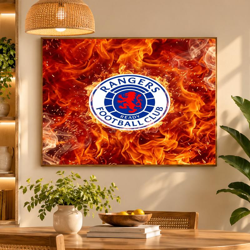 5D Diamond Painting Rangers FC DIY Full Drill Diamond Art Kit Home Decoration