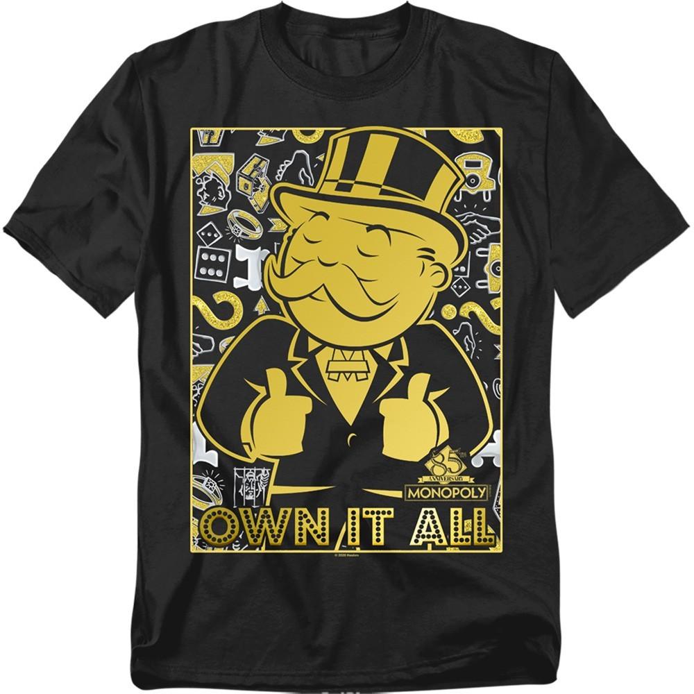 Monopoly Own It All Mr Monopoly T-Shirt S-5XL Officially Licensed Game Tee XL