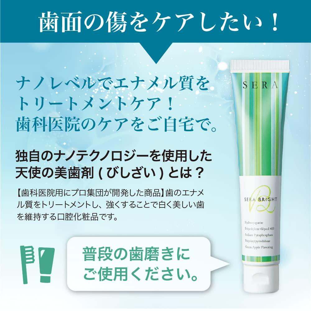 Cerabrite Enamel Treatment Tooth Surface Repair 50g Paste Made in Japan Whitening