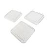3 Layer Square Fryer Rack Dishwasher Safe SUS304 Stainless Steel Fryer Grilling Rack Accessory