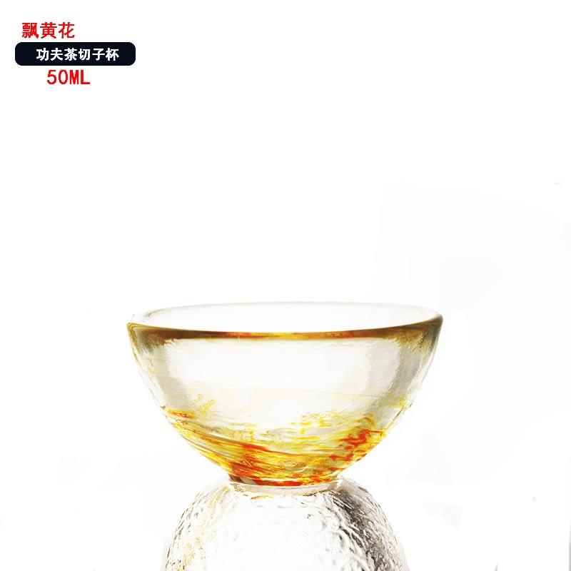 Japanese Style Colour Sake Glasses Creative Patterns Small Teacup 40ML 55ml Household Tavern Glass Cup Refined Kung Fu Tea Cup
