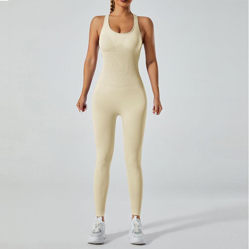 Seamless One-Piece Jumpsuit Yoga Pants Pants Dance Jumpsuit Fitness Suit Sports Jumpsuit Yoga Suit Women