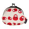 Prairiedog Coin Purse 2.6 Inch Korondaruma Made In Japan Yukata Fabric Traditional Pattern Souvenir Size: Approx. 10x9x2cm