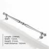 Zinc Alloy Cabinet Door Handle Light Luxurious French Style Wardrobe Door Handle High-end Solid Antique Kitchen Cupboard Pull