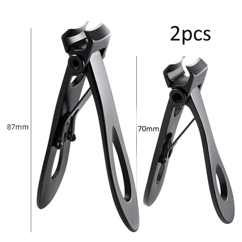 Stainless Steel Nail Clippers Cutter Trimmer Manicure Scissors Thick Hard Toenail Fingernail Pedicure Tools