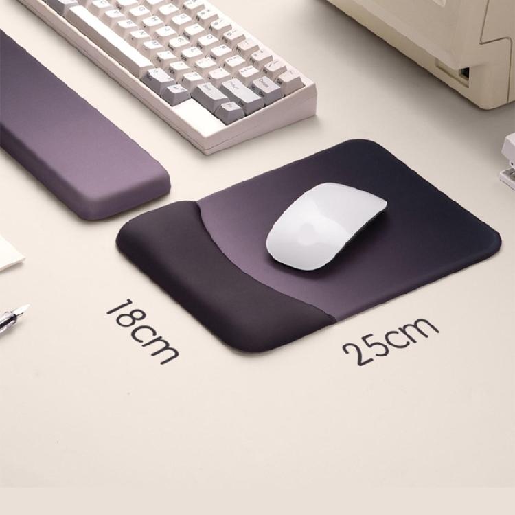 Ergonomic Mouse Pad with Gel Wrist Support NonSlip Base Mousepad for Office Work and Gaming User Friendly Design