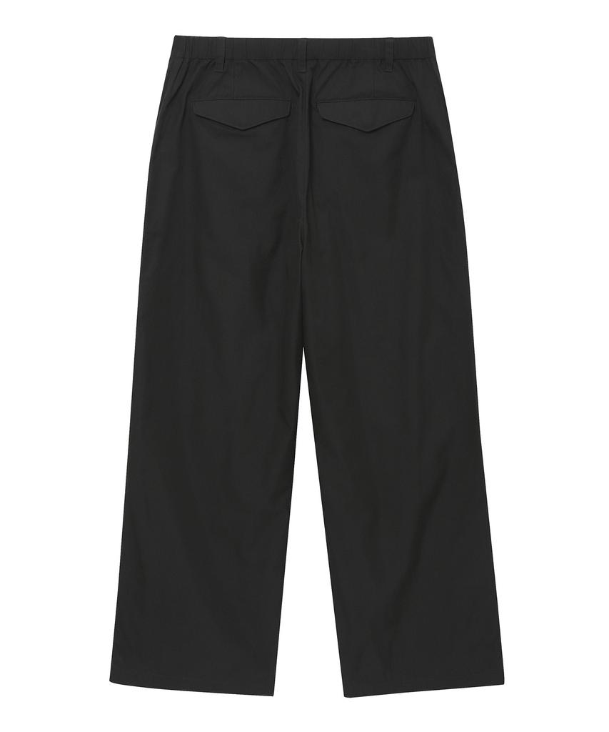 Syupeodeulai Woven Parachute Pants Black Sdulwcq40Blk