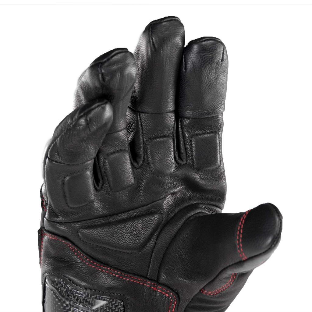 KOMINE AIRGEL Protect Winter Motorcycle Size L Waterproof and CE Stretch Carbon for and Winter Gloves, Black, (GK-828 1273), Cold-Resistant,