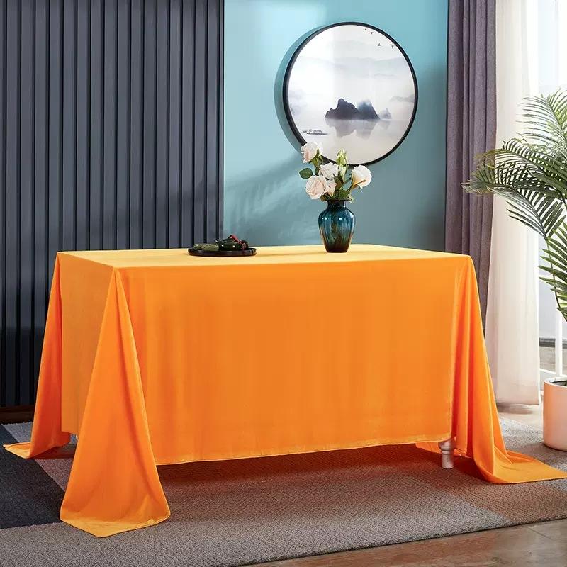 New Velvet Tablecloth with A Flowing and Stylish Design for Conference and Banquet Decoration Rectangular Universal Tablecloth