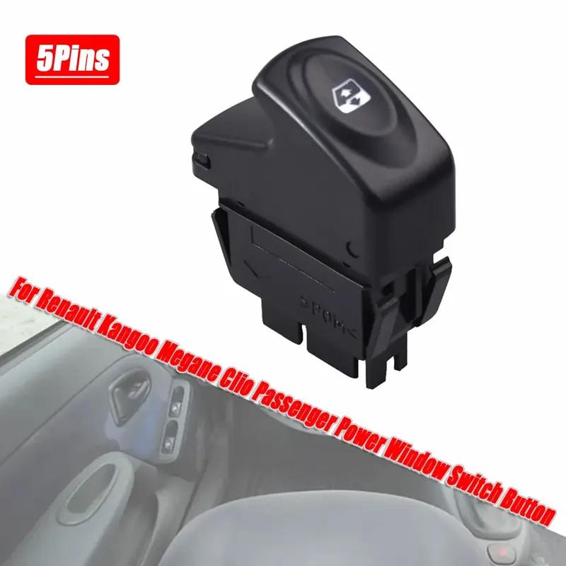 Car Electric Power Window Lifter Control Switch Single Button Fits For Renault Kangoo KC0 KC1 Megane Clio