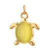 European Stainless Steel Turtle Crab Fish Necklace Keychain Pendant Charm