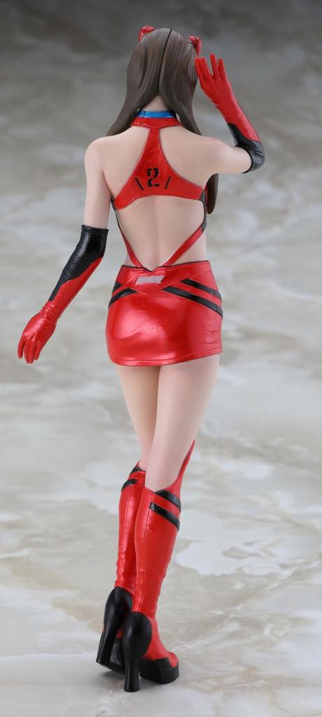 Hasegawa Real Figure Collection Evangelion Racing Circuit Mate Ayaka Langley Shikinami Unpainted Resin Kit SP655 1/12 Matsuda/Asuka (Person)