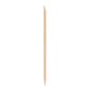 Nail Art Kit: 100 Orange & Beech Wood Sticks (11.4 cm) for Nails and Cleaning