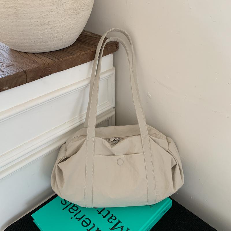 

Трендовая, повседневная и стильная сумка-тоут для женщин, сумка на одно плечо бежевый