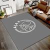 Ajax FC Printed Area Rug Carpet for Bedroom Living Room Home Decor Rugs Mat Non Slip Mat Rug for Bedside