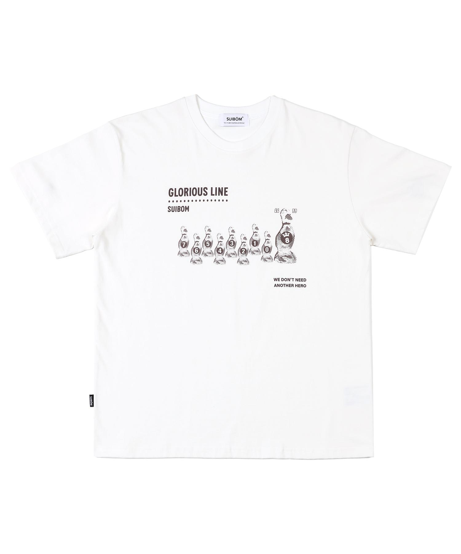 Футболка с коротким рукавом Sui Bom Glorious Line - Кремово-белый L