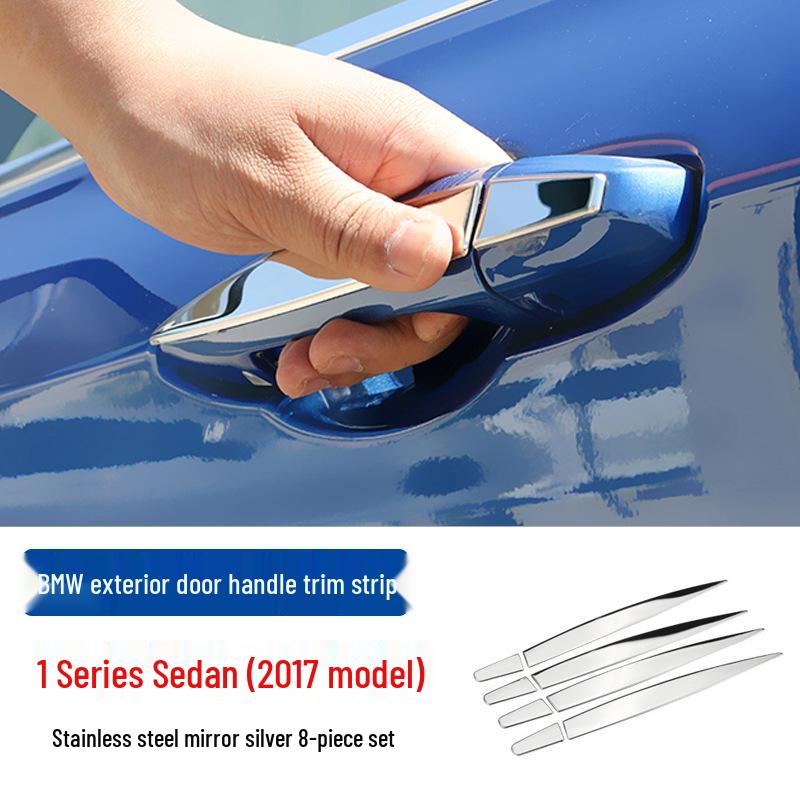 Decorative Strip for Exterior Door Handles: Compatible with BMW 5, 3, 6GT, X1, X2, X3, X4, X5, X6 Models