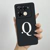 for Infinix Note 40 4G X6853 / Note 40 Pro 4G 5G X6850 X6851 / Pro Plus X6851B Phone Case Cute Letters Silicone Shockproof Cover