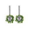 Mini Xmas Kitchen Cabinet Wreaths Small Xmas Artificial Wreaths with Plaid Bow for Door Window Wall