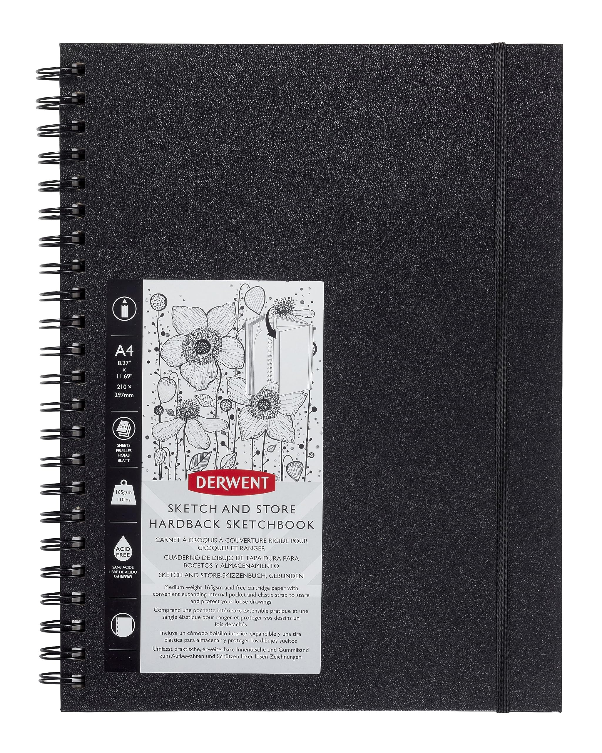 

Derwent DERWENT Sketch and Store Sketchbook A4 Vertical 2102178