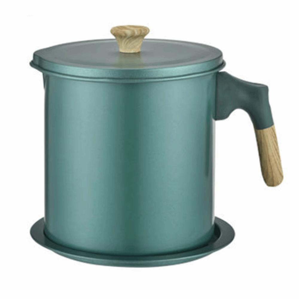 BPA-Free Bacon Grease Container Anti-Leakage Grease Separator Oil Filter Pot  Grease Storage