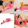 Princess Crowned Flamingo Plush Toy For Girls Soft And Cuddly
